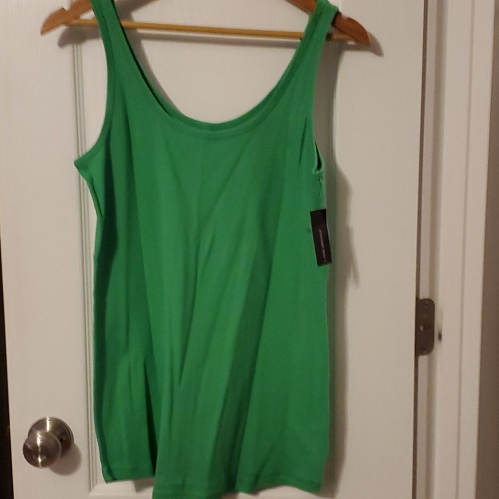 NWT Lane Bryant Kelly Green Tank Top Size 14/16